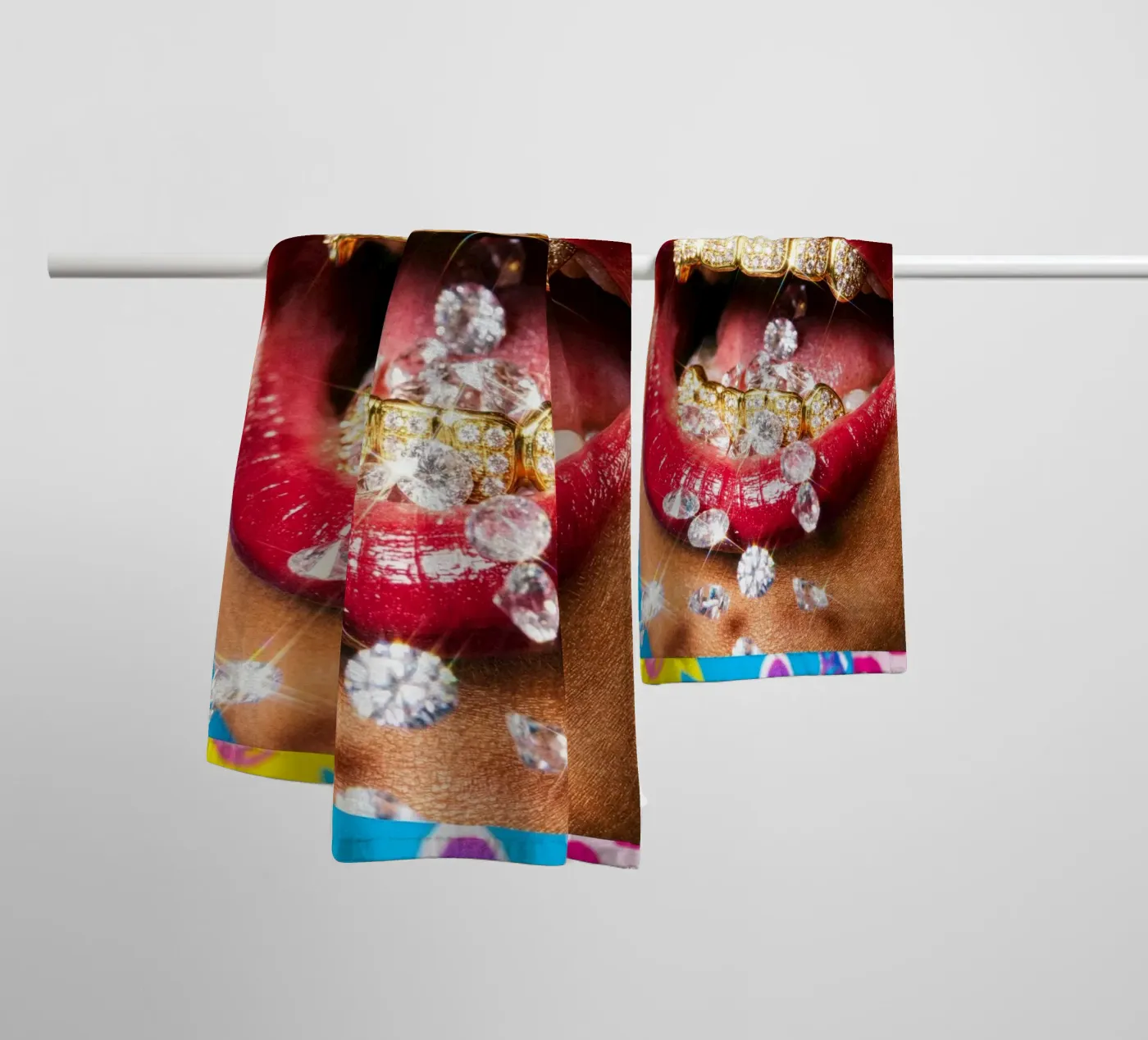 Drip Talk towel by Jan Luzar