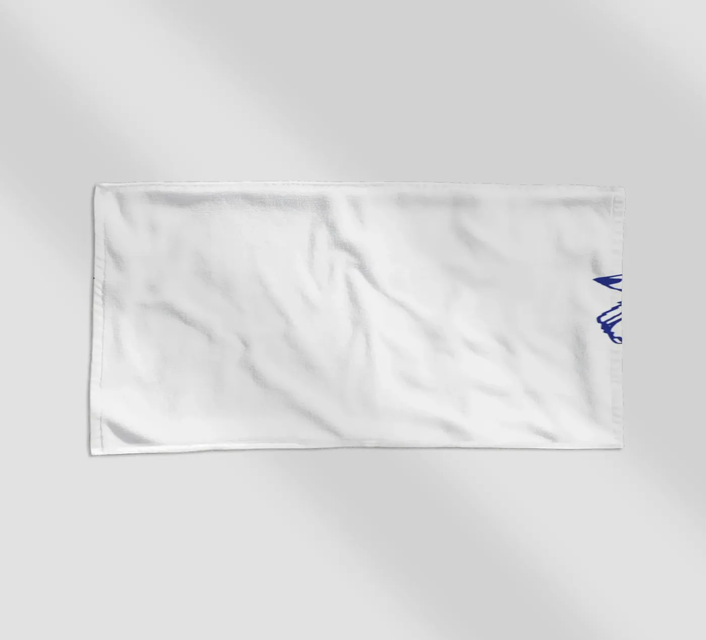 Spitz serviette de plage de Blue on White