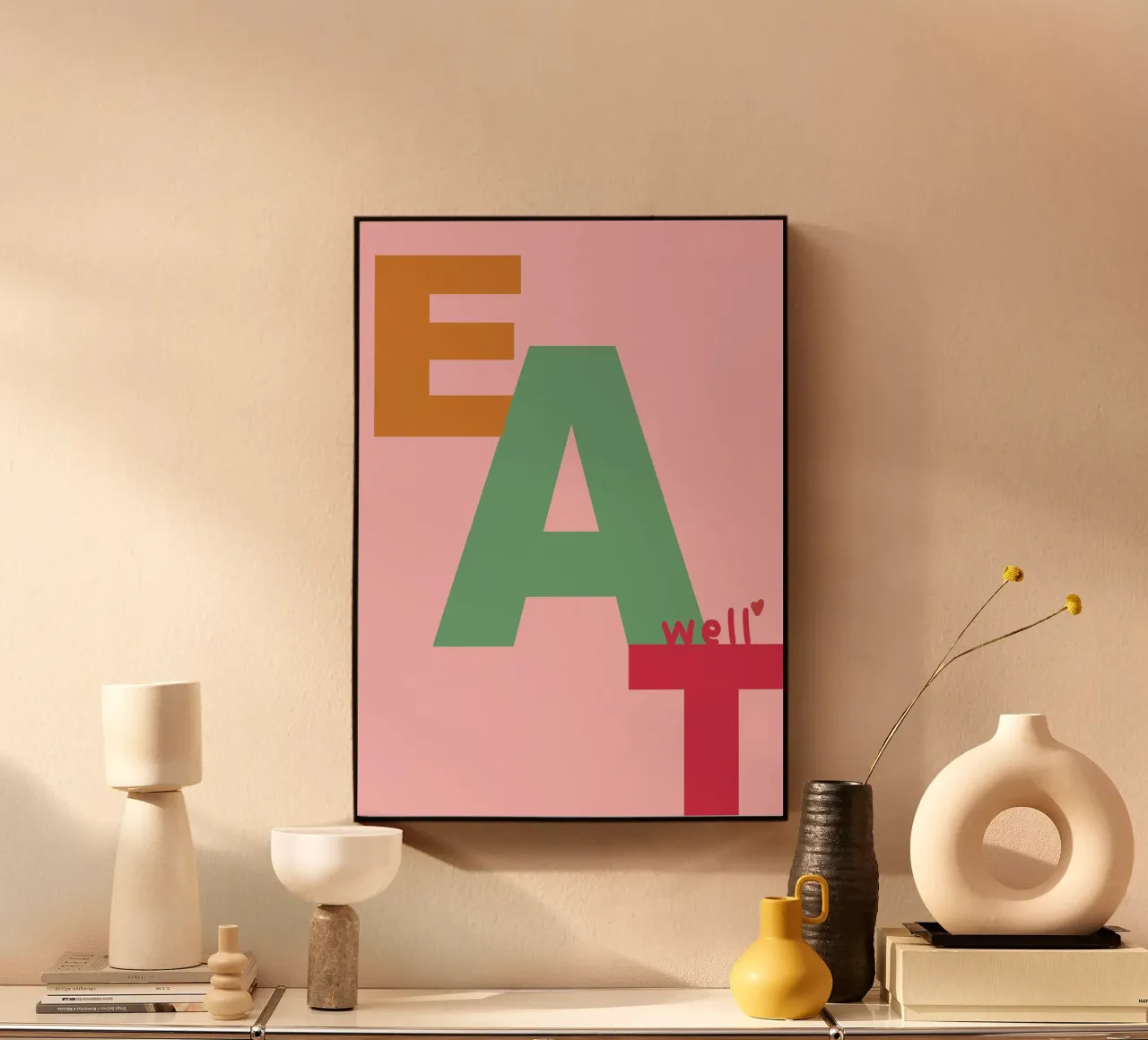 Eat well plexiglass da SanniBee.