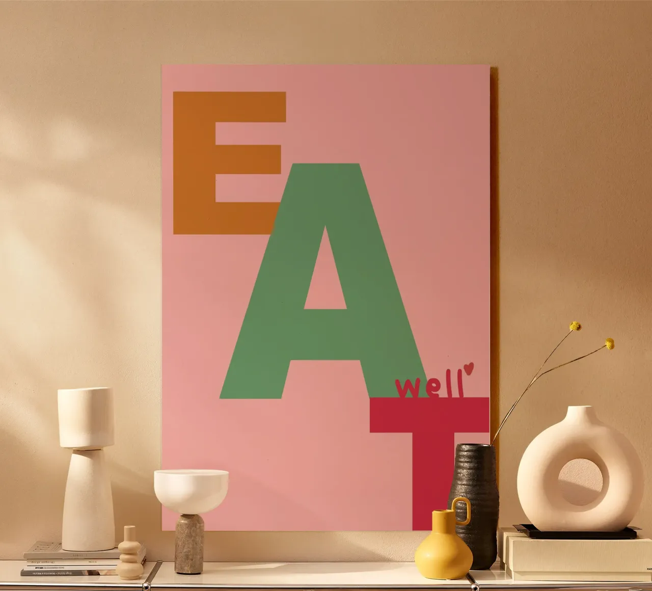 Eat well plexiglass da SanniBee.