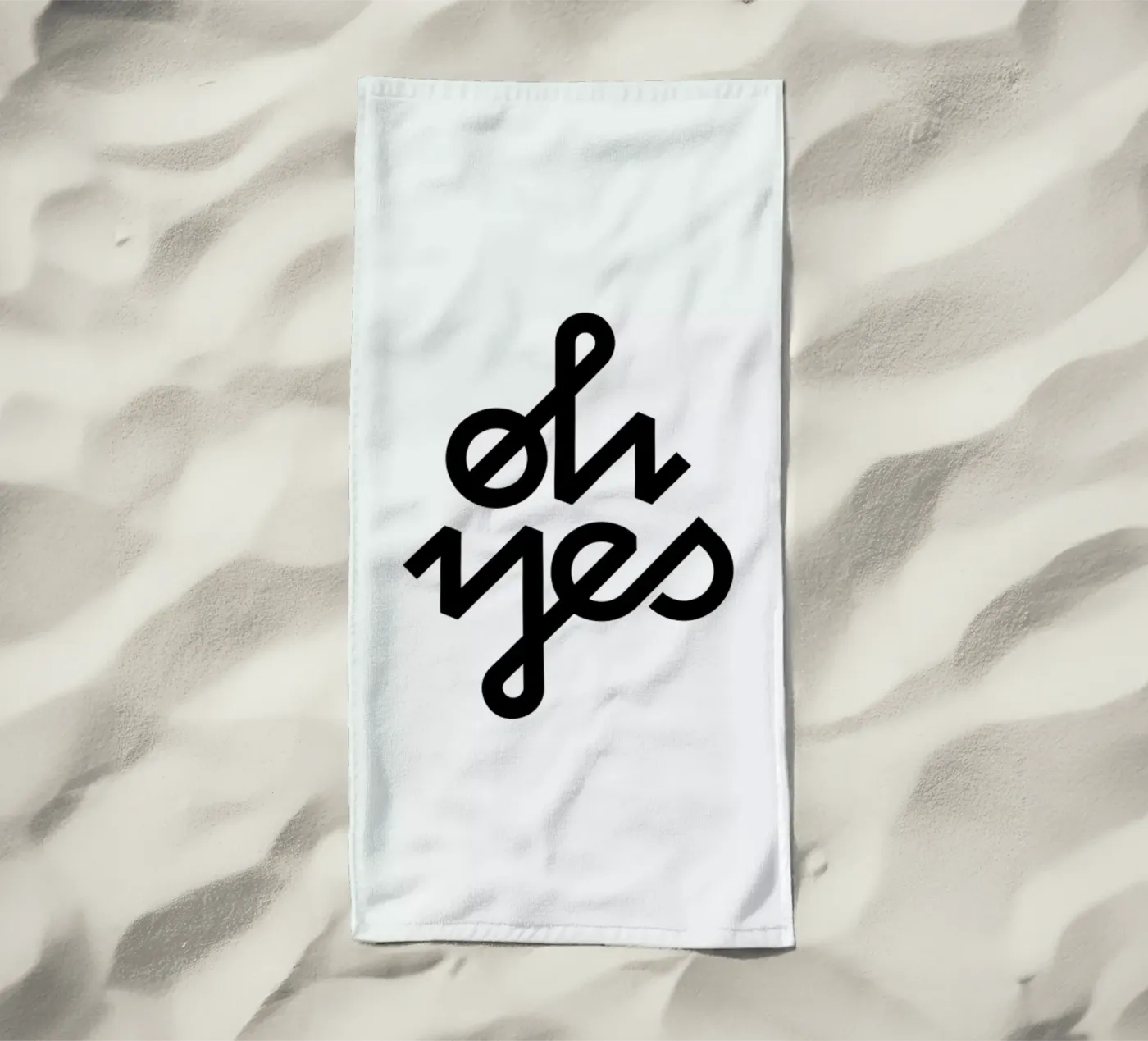 Oh Yes telo mare da BLAEK Design Studio