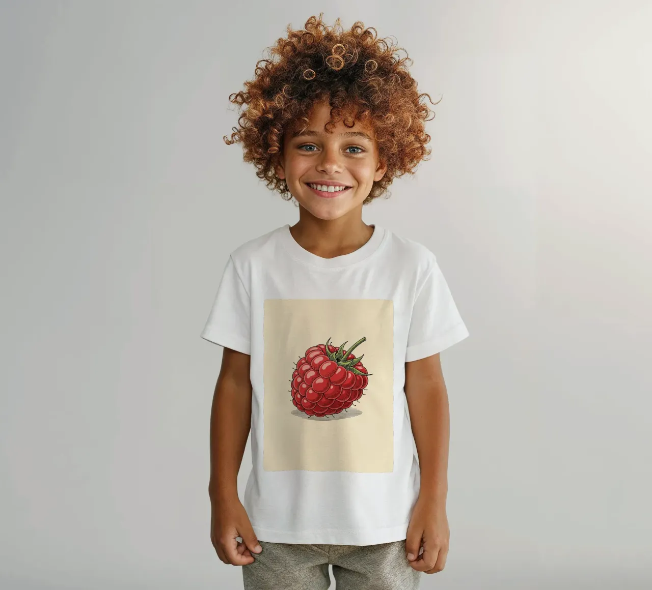 Raspberry Delicate kinder t-shirt van ArtPlane