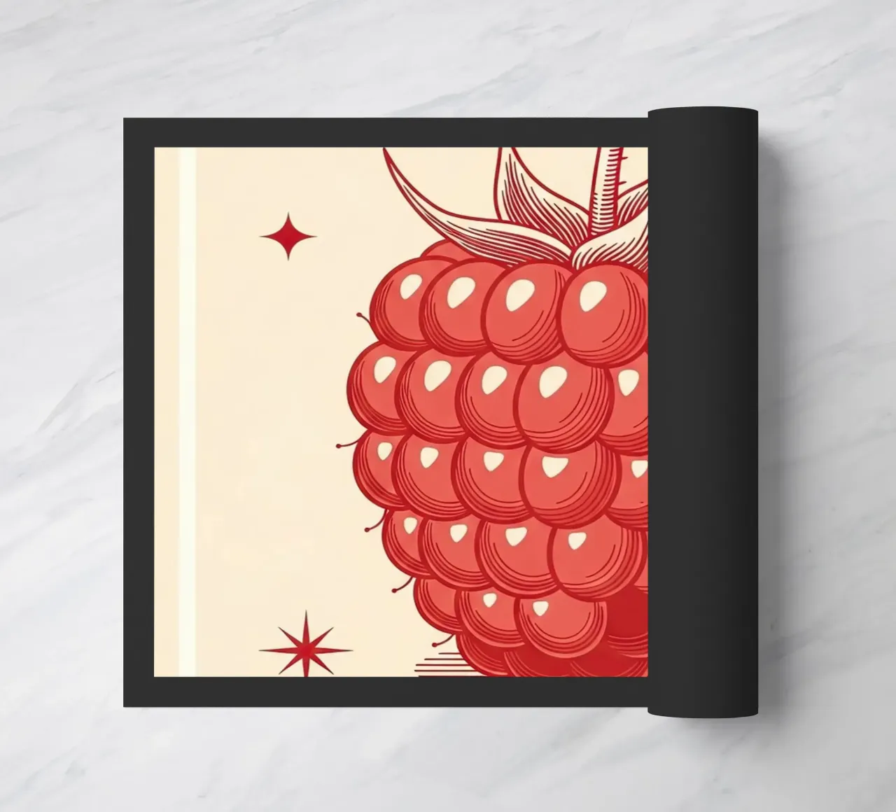 Raspberry Delicate zerbino da ArtPlane