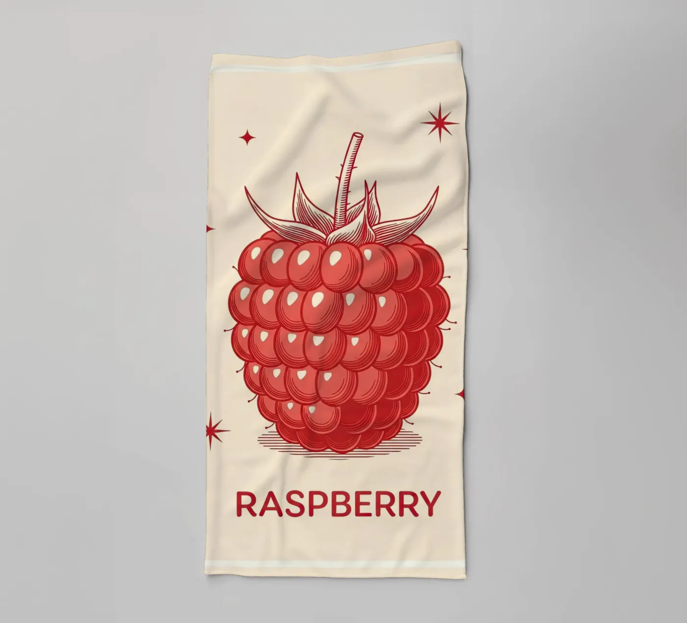 Raspberry Delicate Handtuch von ArtPlane