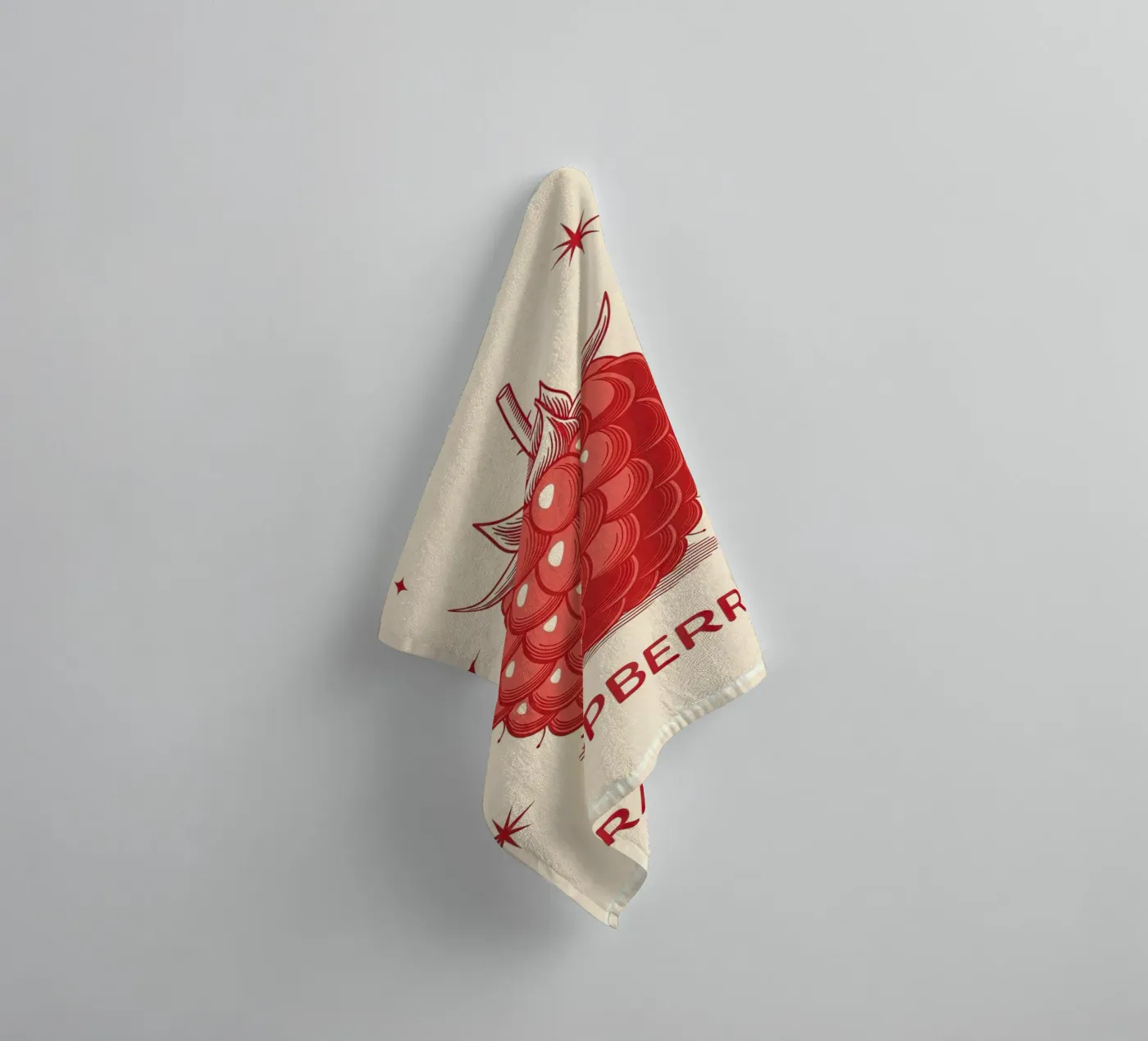 Raspberry Delicate Handtuch von ArtPlane