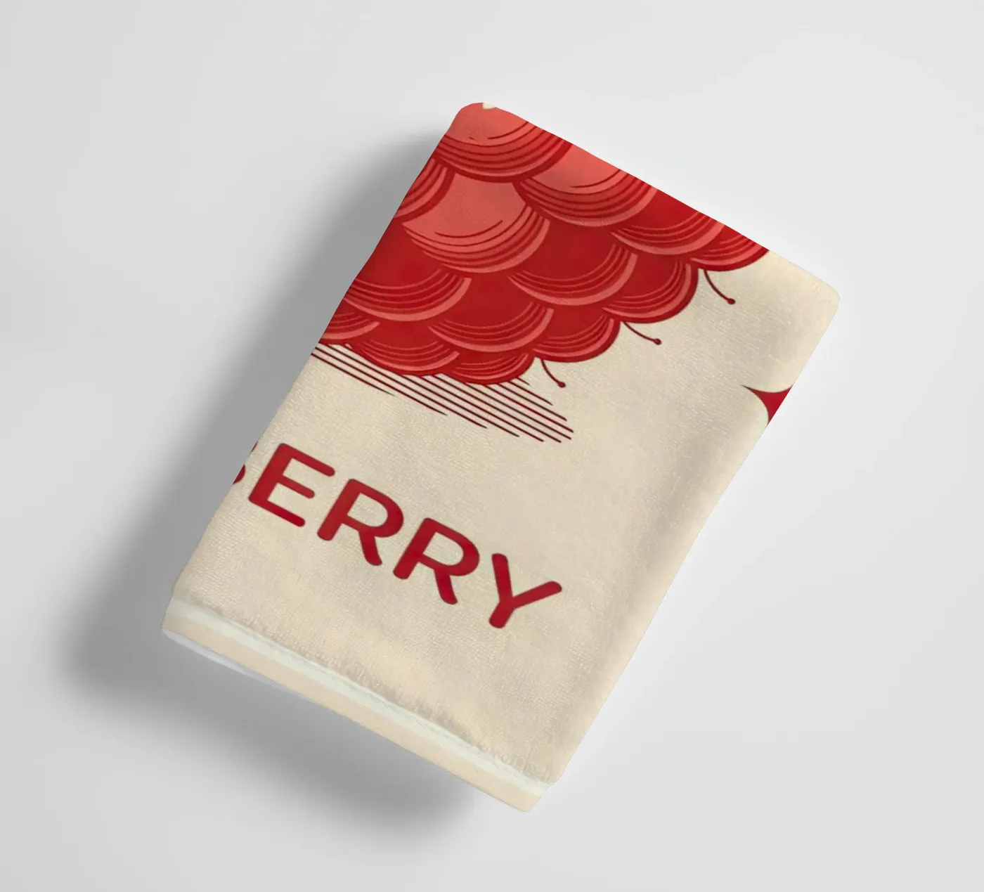 Raspberry Delicate Handtuch von ArtPlane