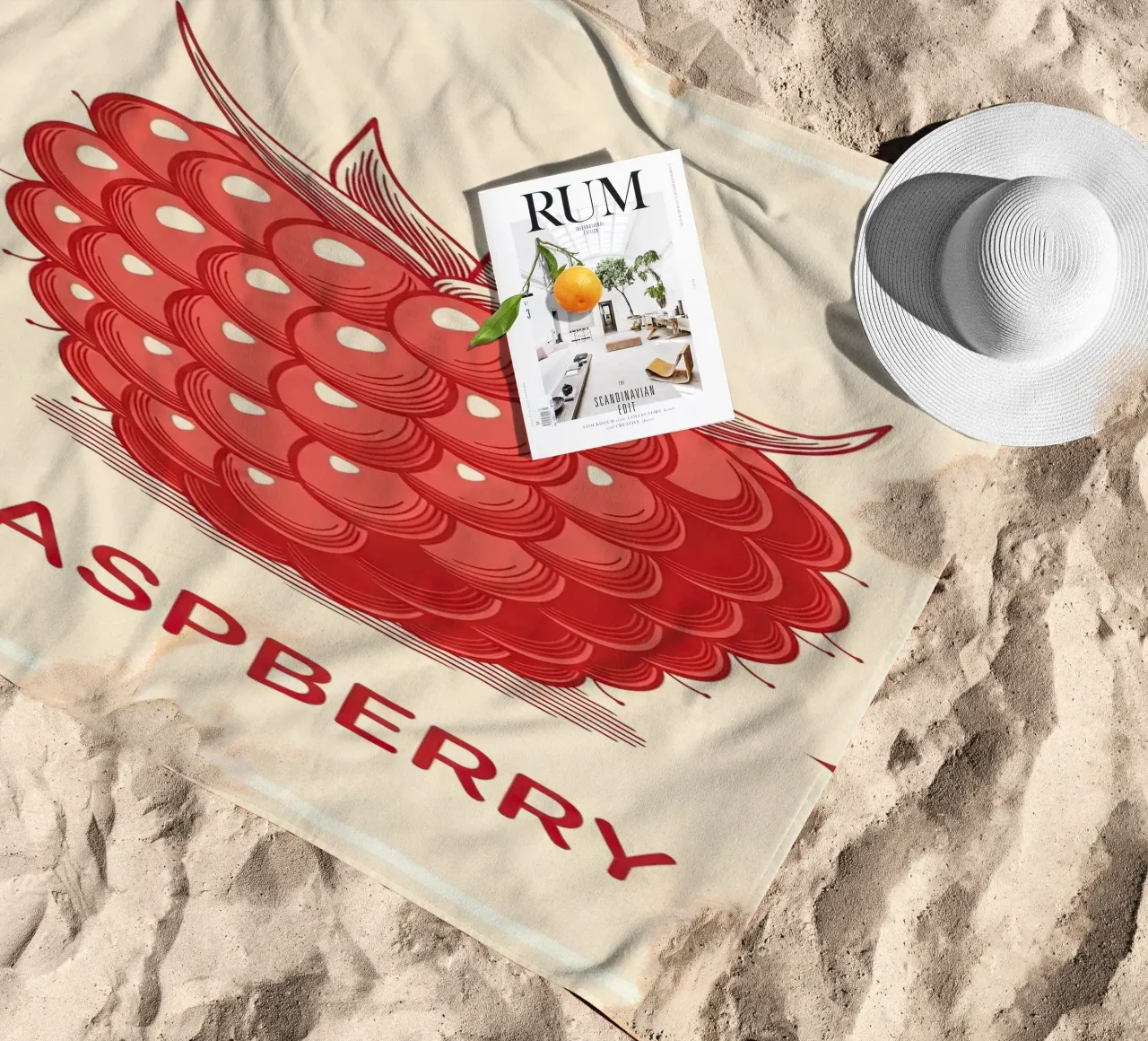 Raspberry Delicate telo mare da ArtPlane