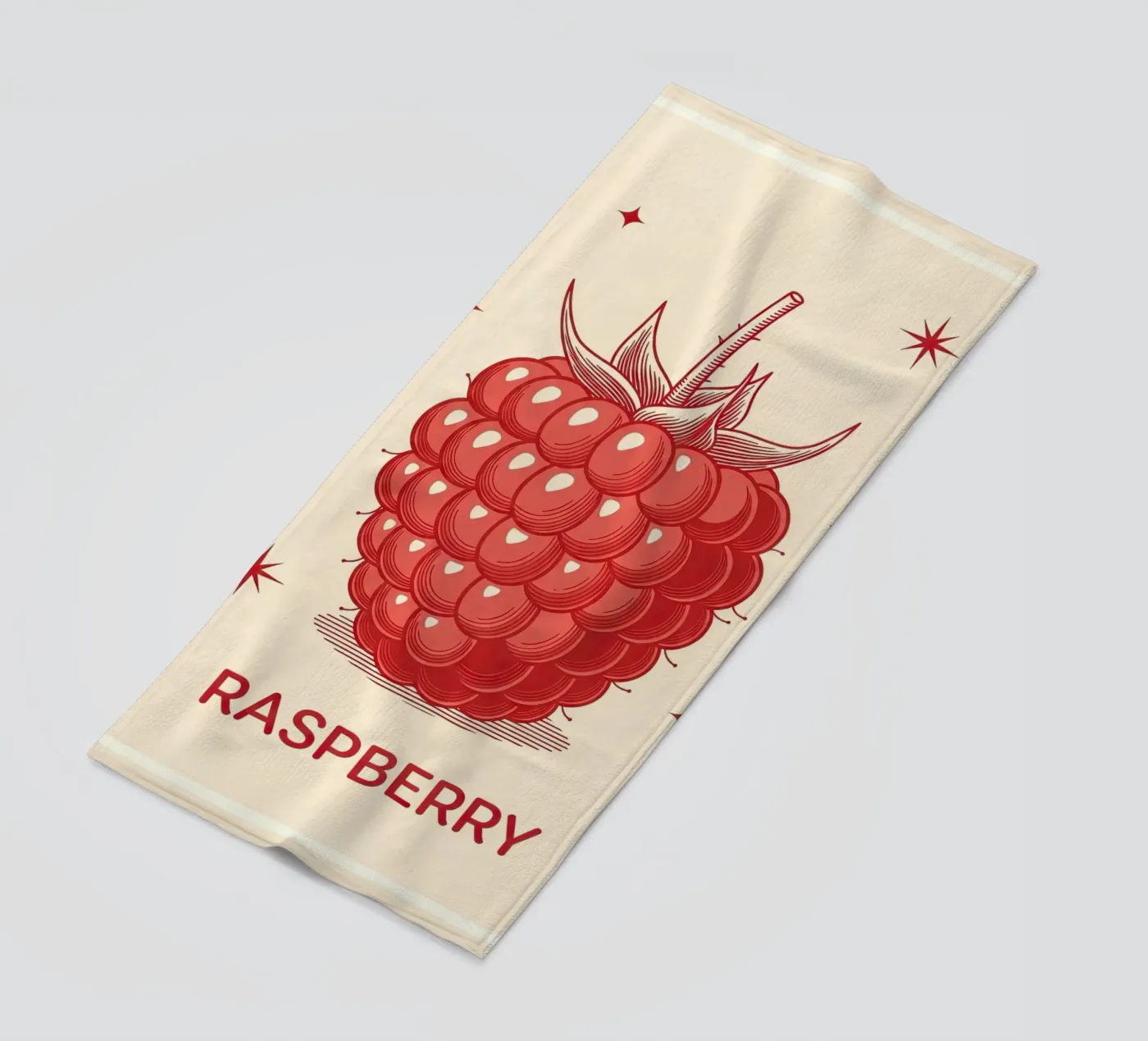 Raspberry Delicate Strandtuch von ArtPlane