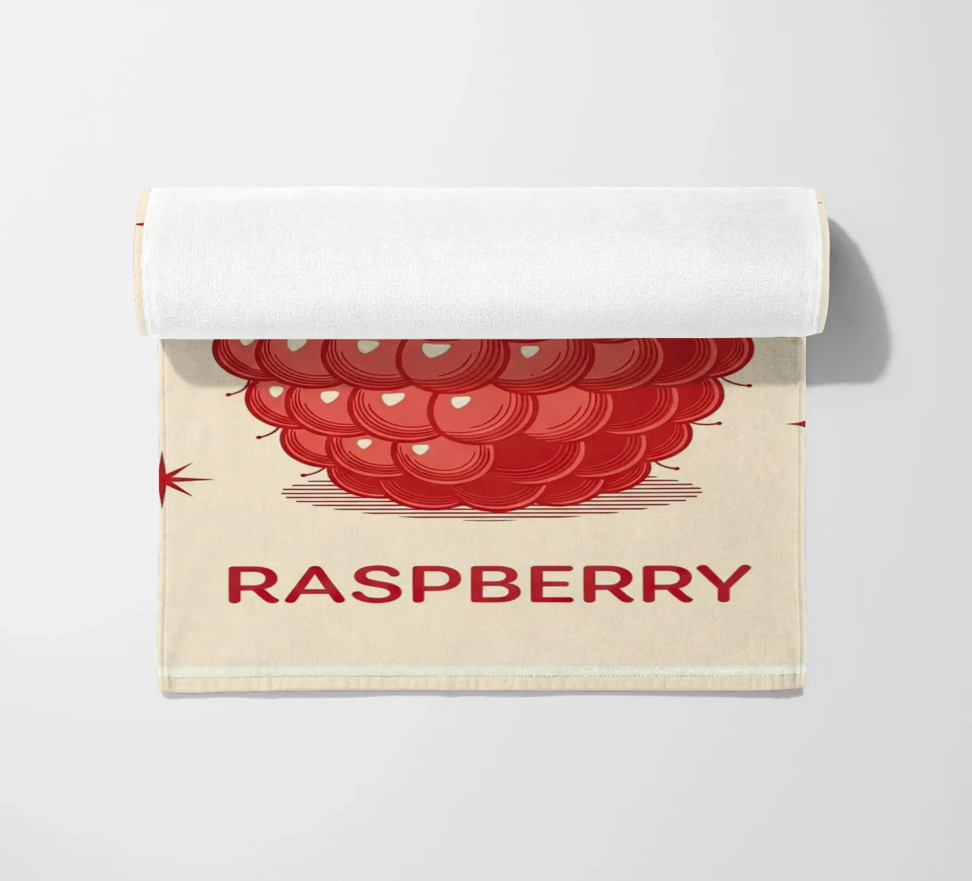 Raspberry Delicate Strandtuch von ArtPlane