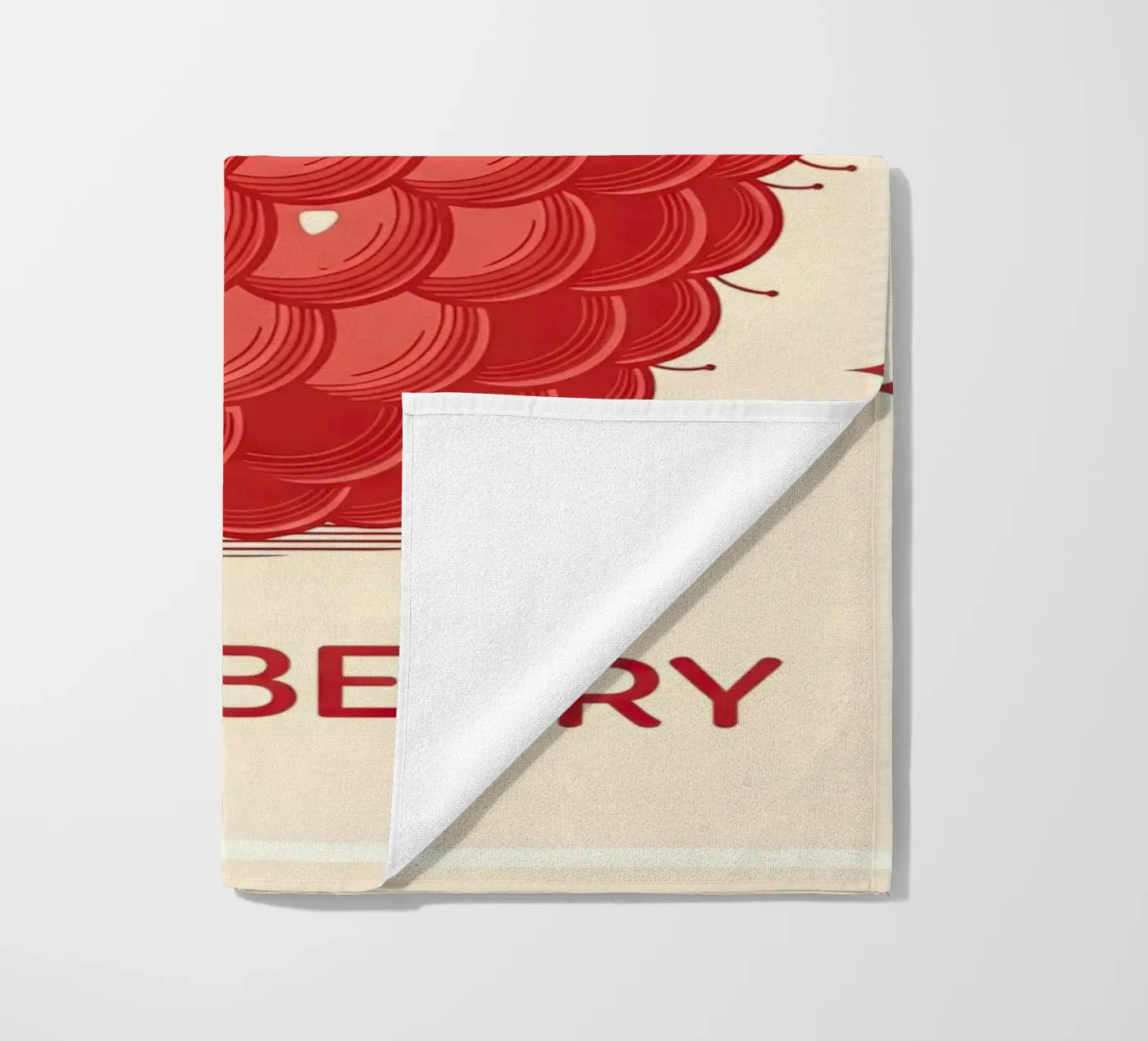 Raspberry Delicate Strandtuch von ArtPlane