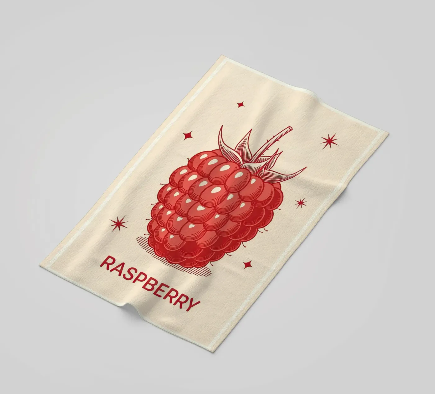 Raspberry Delicate Strandtuch von ArtPlane