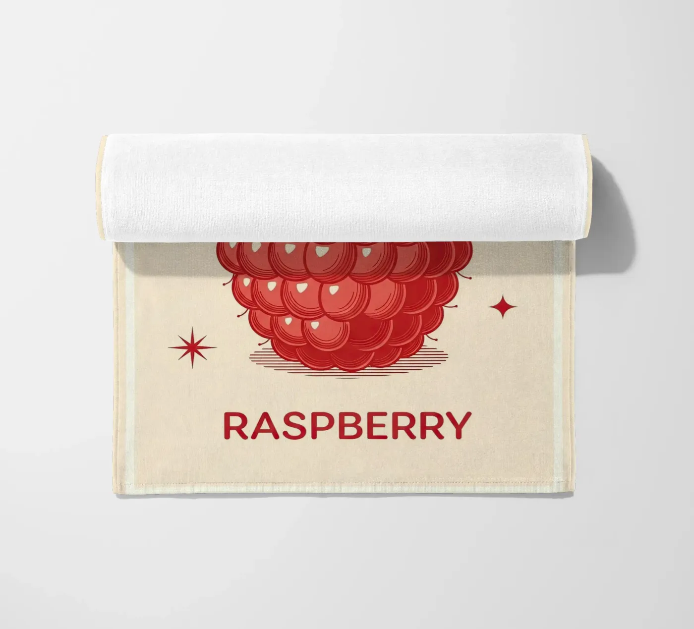 Raspberry Delicate Strandtuch von ArtPlane