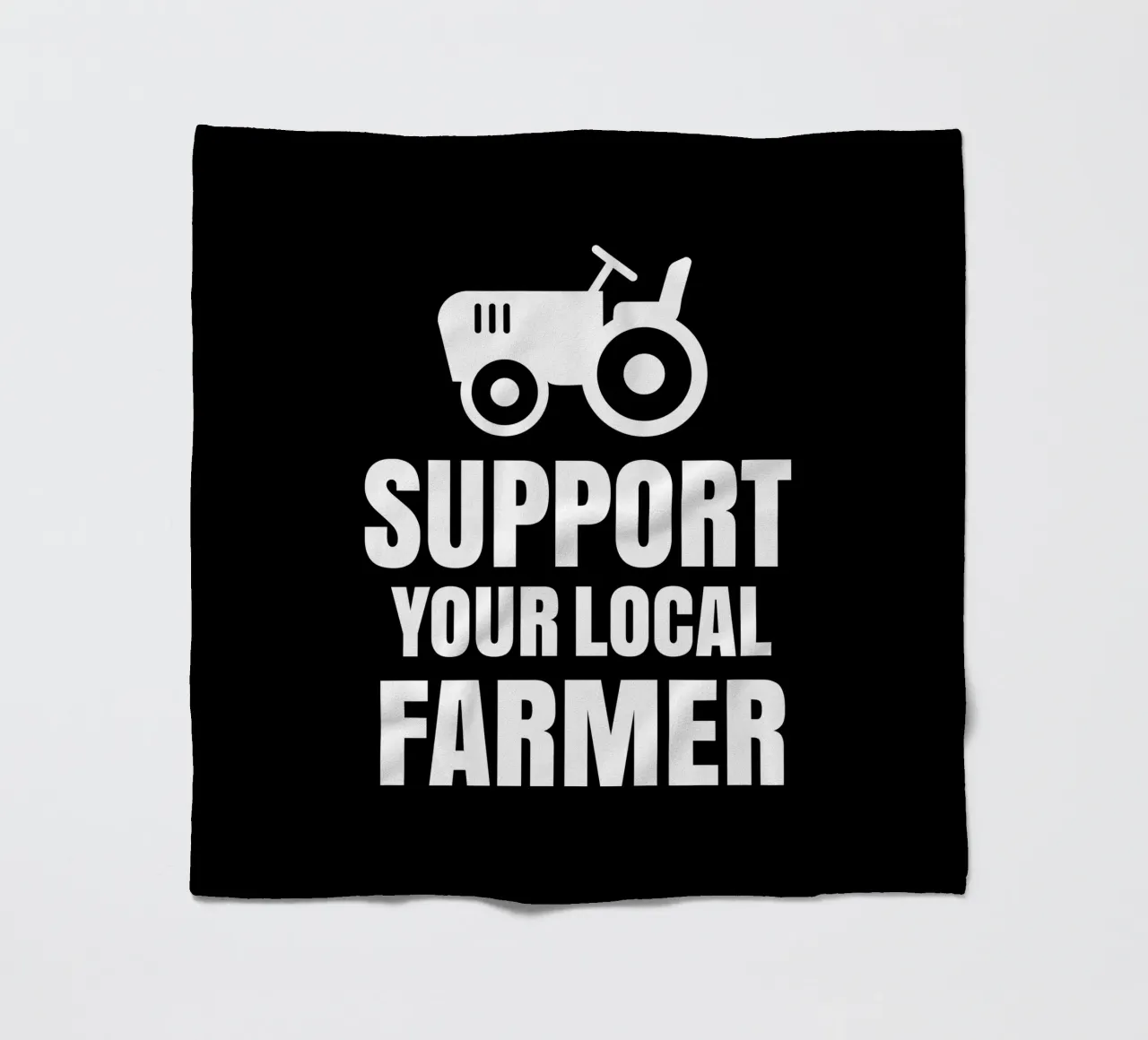 Support your local farmer coperta in pile da mygreenvalue