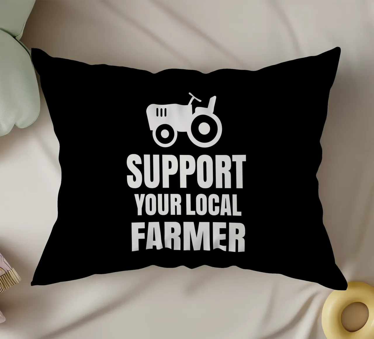 Support your local farmer cuscino da mygreenvalue