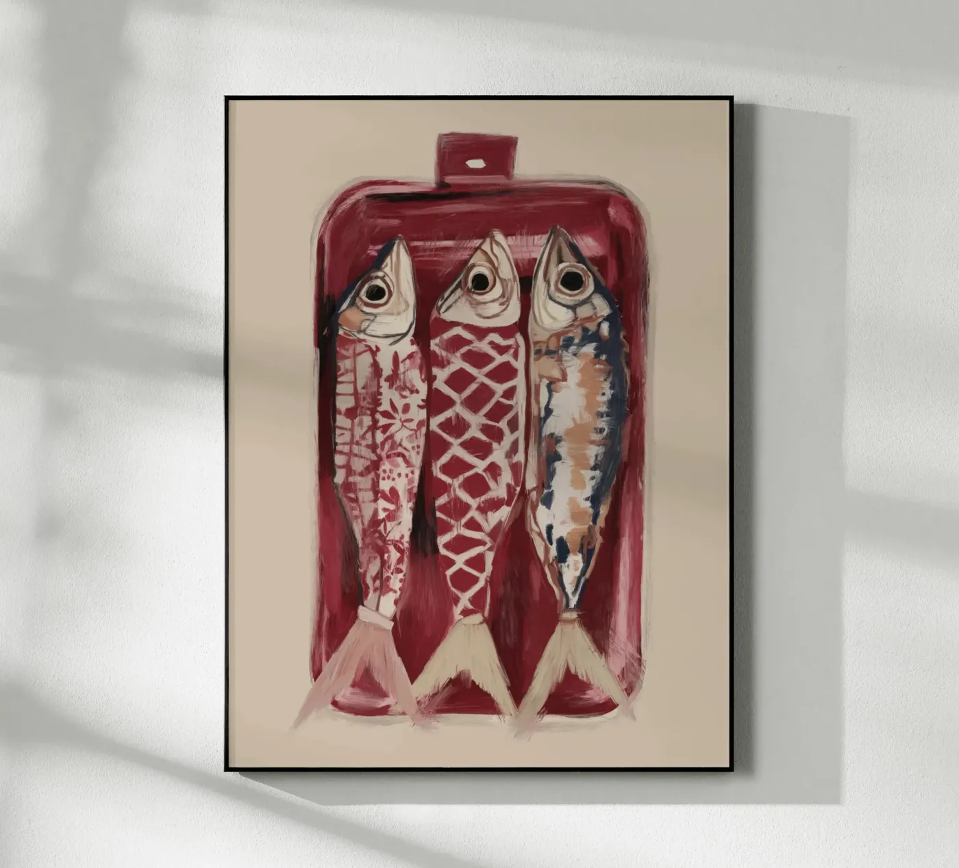 Patterned Fish Trio plexiglass da ThingDesign