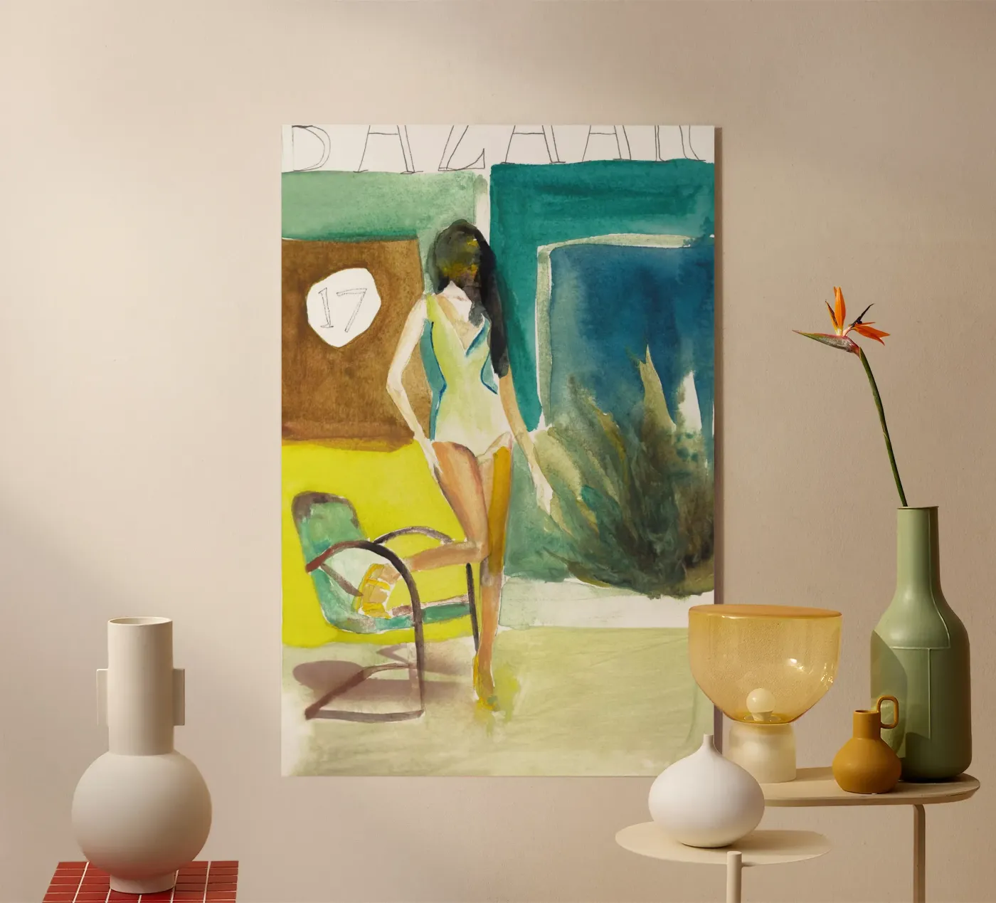 17 Bazaar Acryl-Glas von Victoria Verbaan