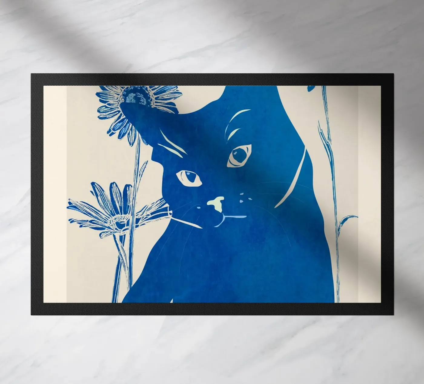 Gatto blu zerbino da ThingDesign