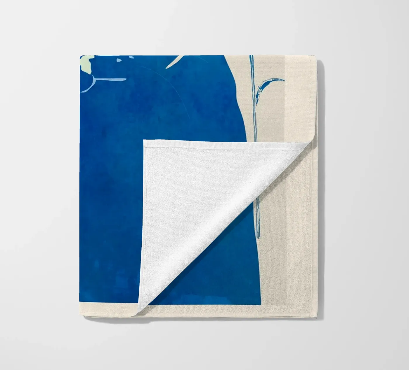 Gatto blu telo mare da ThingDesign