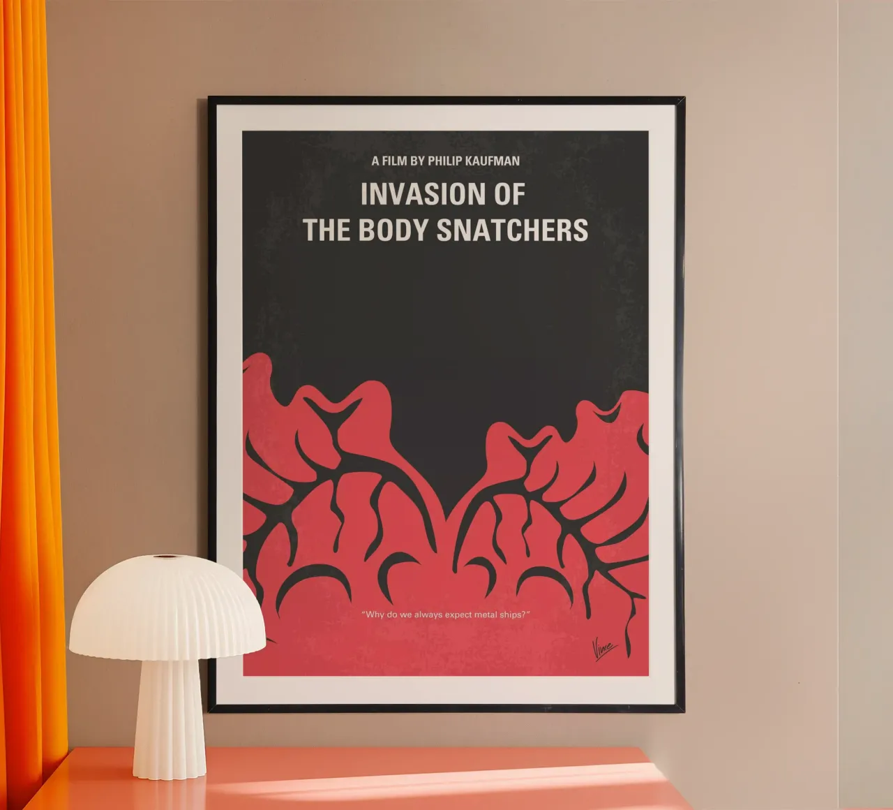 No374 My Invasion of the Body Snatchers minimal movie poster da Chungkong