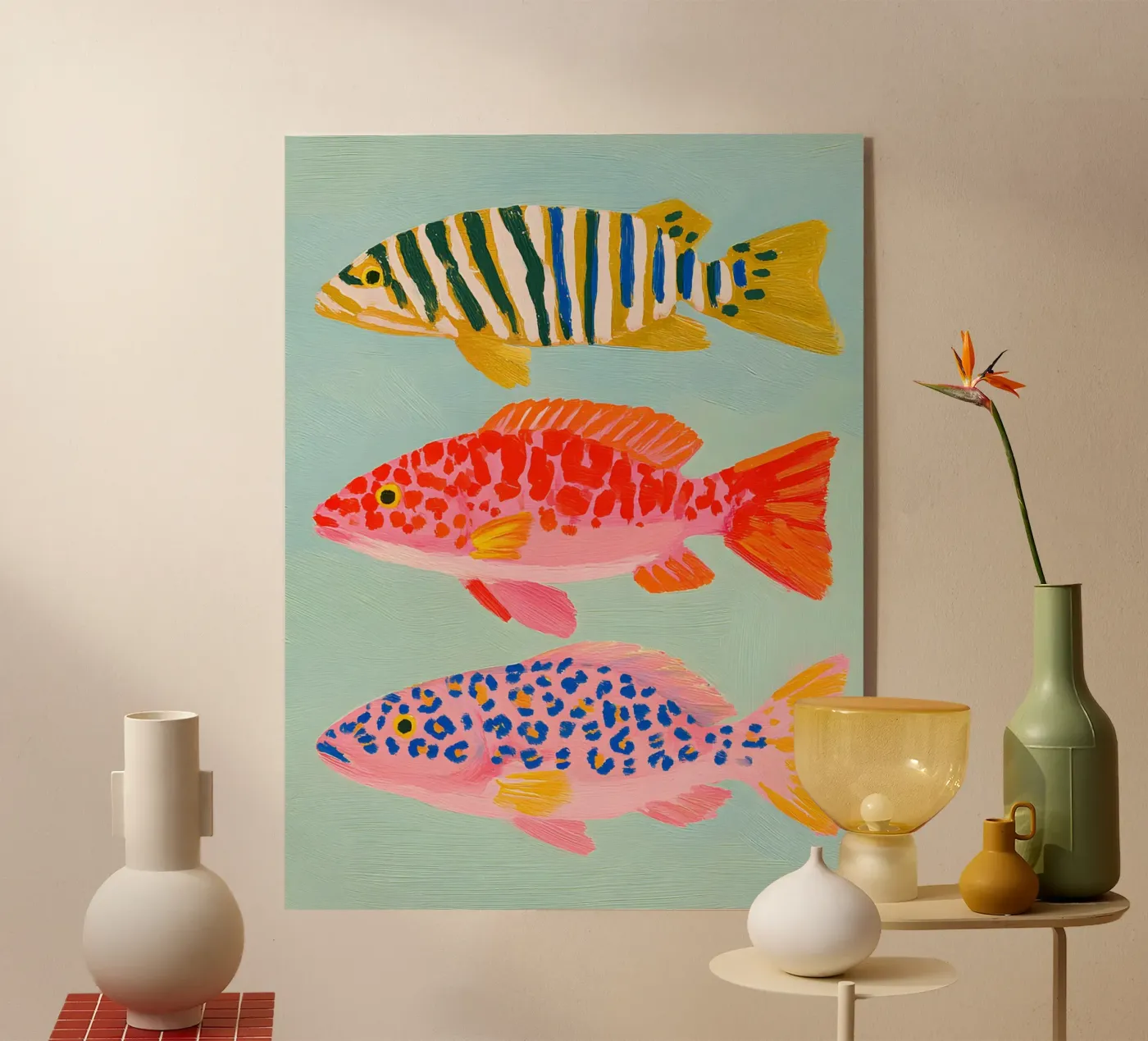 Candy Sea acryl van Boho House