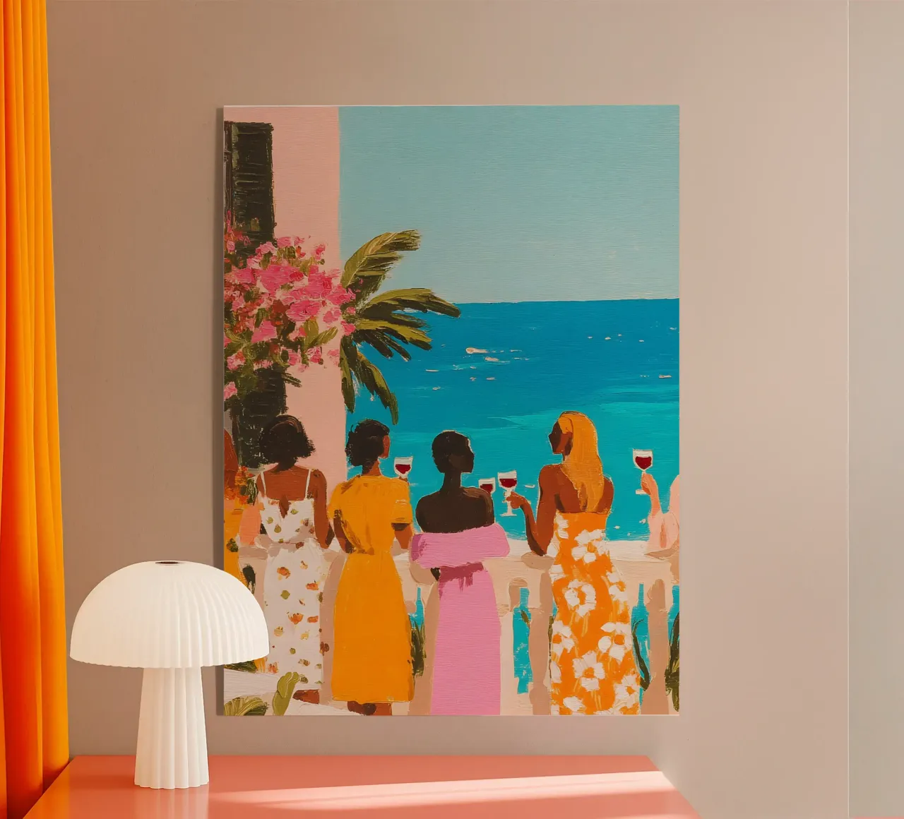 Monaco View acrylic glass by Boho House