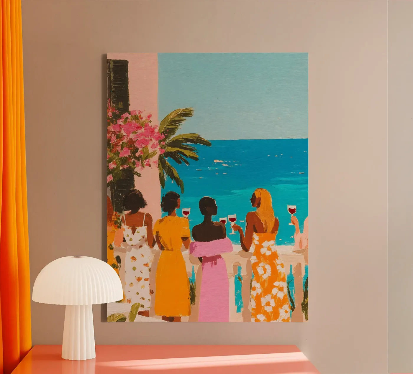 Monaco View tela da Boho House