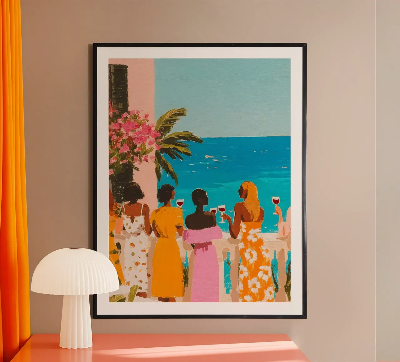 Monaco View poster by Boho House