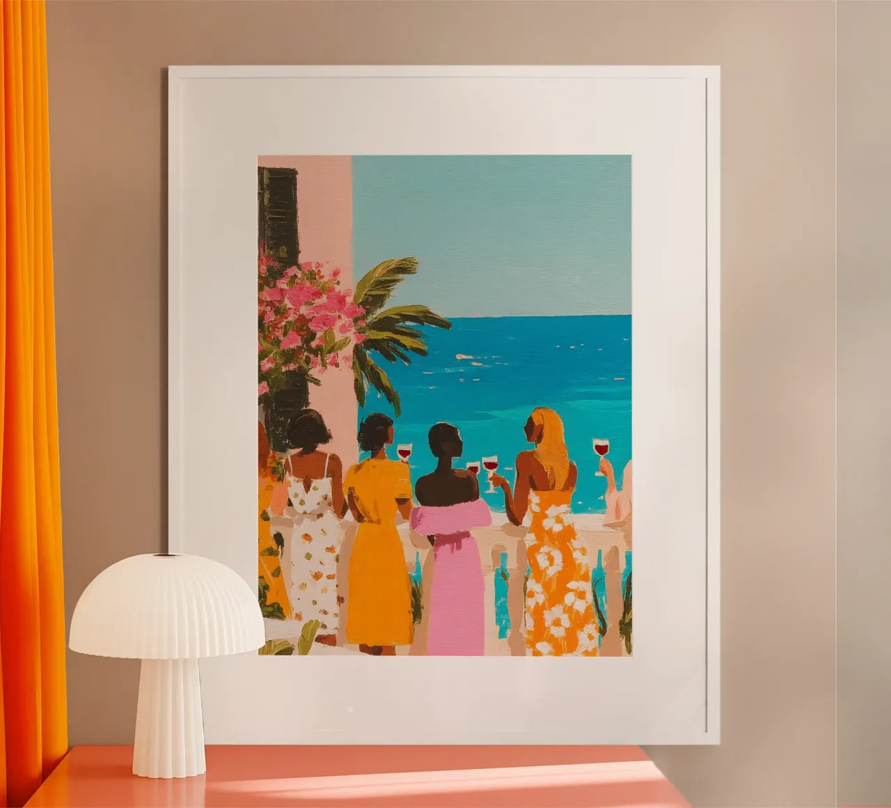 Monaco View poster da Boho House