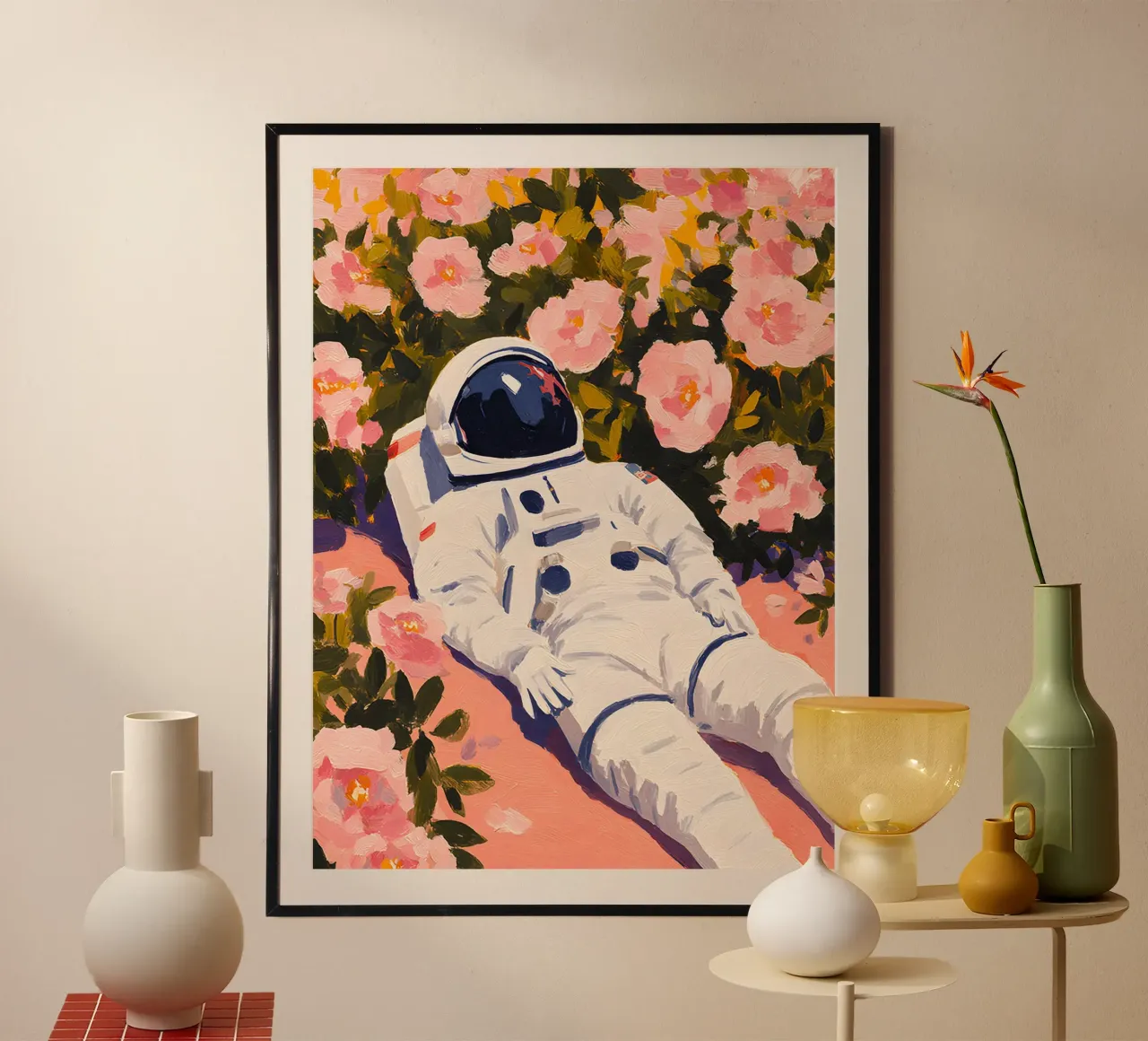 Lost in Bloom poster da Boho House