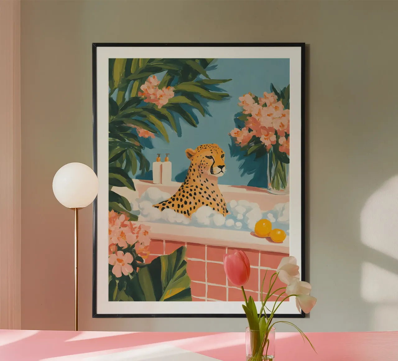 Bubble Bath Energy poster da Boho House