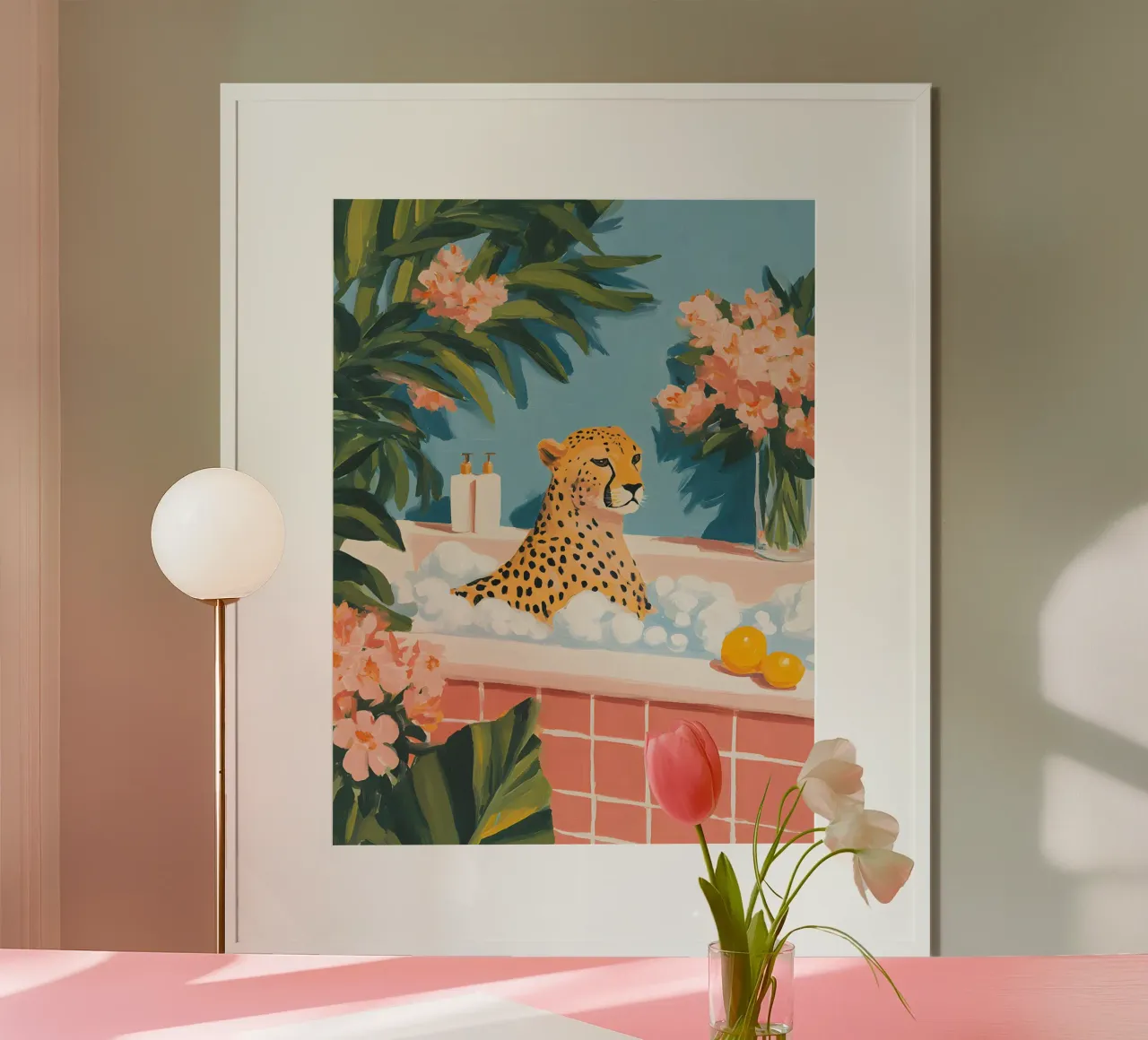 Bubble Bath Energy poster da Boho House