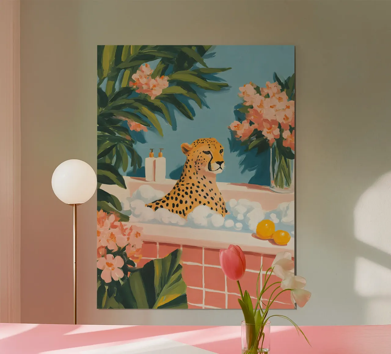 Bubble Bath Energy poster da Boho House