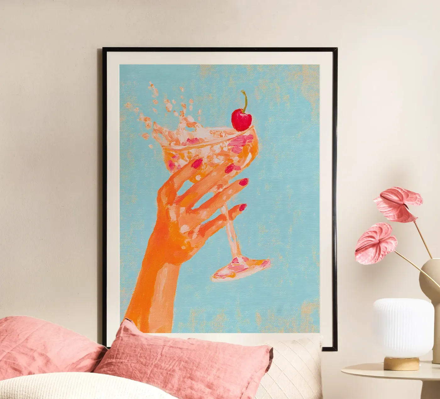 Cherry Martini poster da Boho House