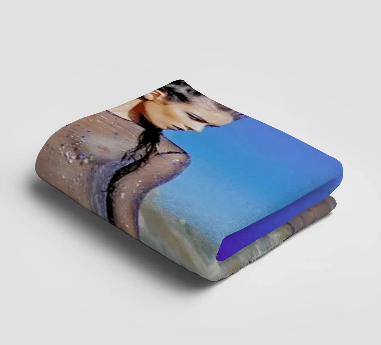 She Wanted To Be a Mermaid asciugamano da bagno da Aysha Banos
