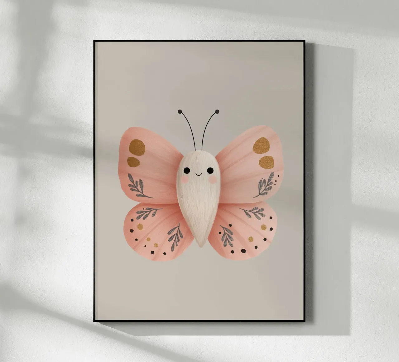 Farfalla Soft Blush plexiglass da Lille Verden