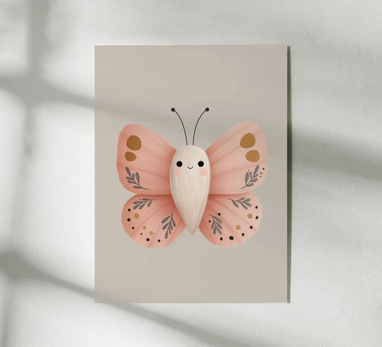 Farfalla Soft Blush plexiglass da Lille Verden