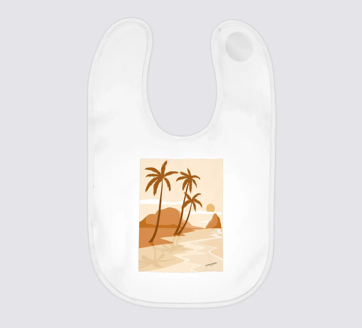 Paradiso perduto bavaglino da Tamsen Design