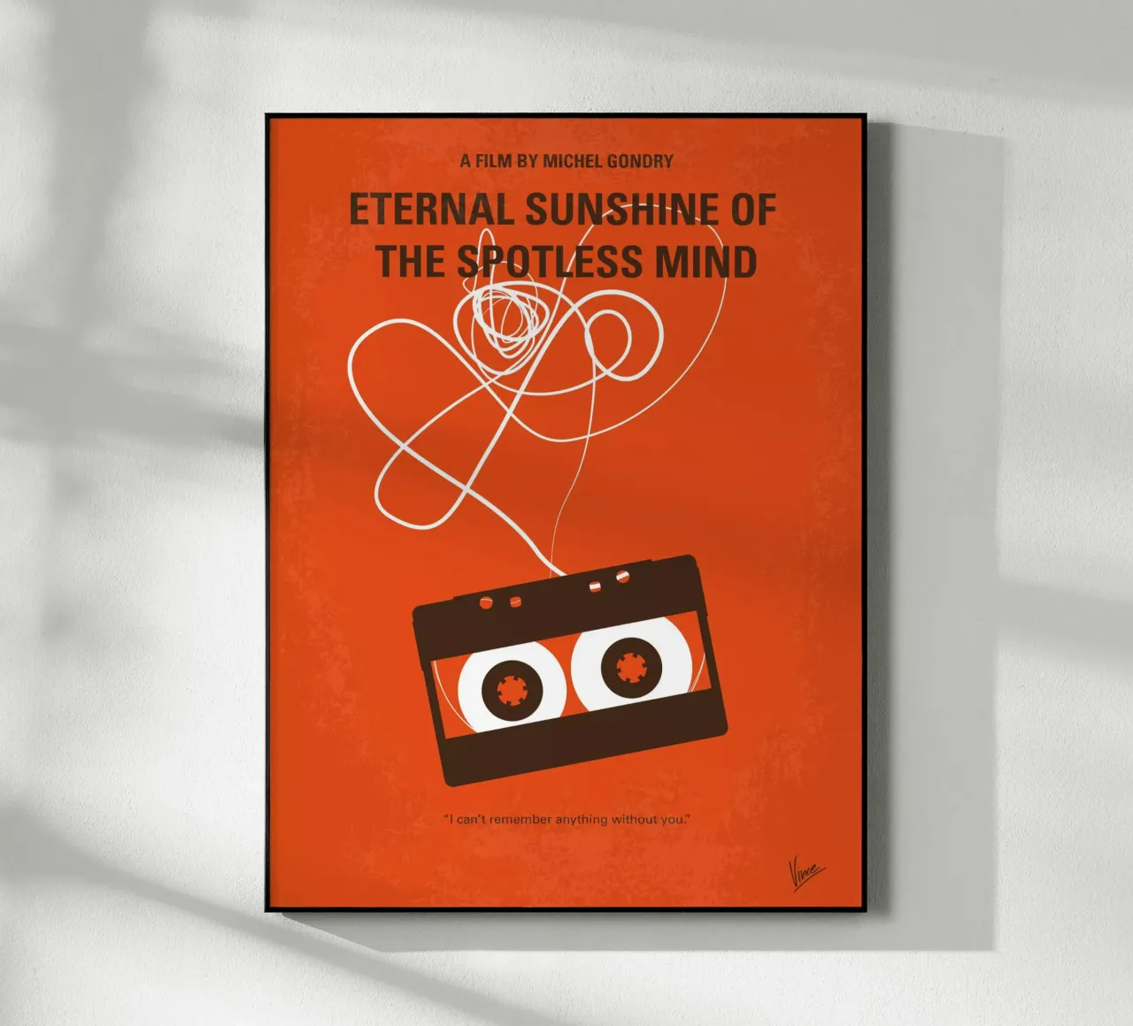 No384 My Eternal Sunshine of the Spotless Mind minimal movie plexiglass da Chungkong