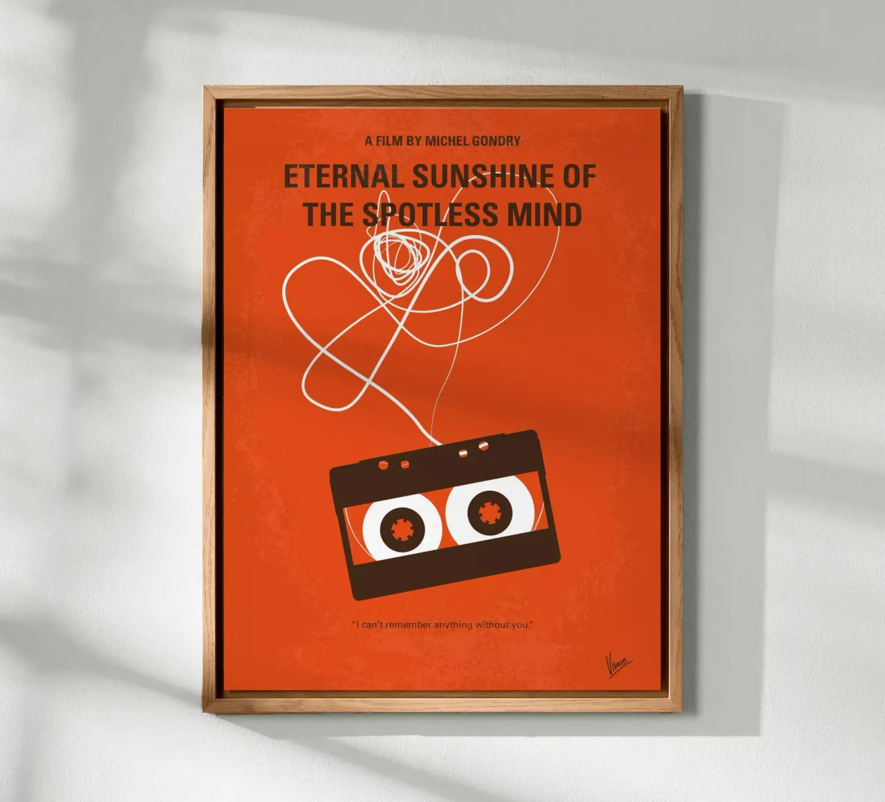 No384 My Eternal Sunshine of the Spotless Mind minimal movie pannello forex da Chungkong