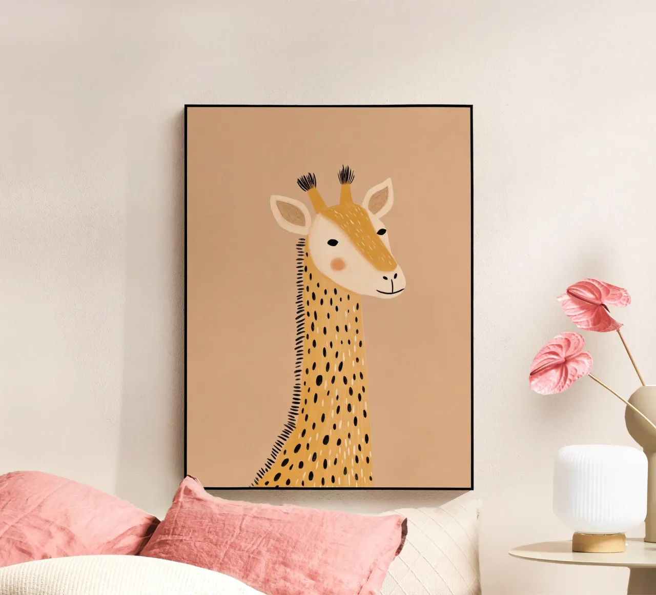 Dolce giraffa plexiglass da Lille Verden