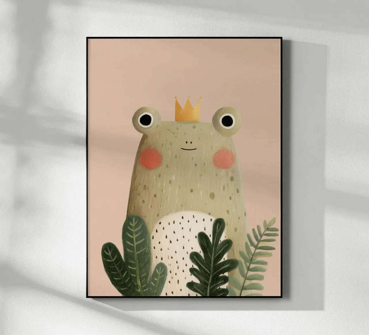 Frog King plexiglass da Lille Verden