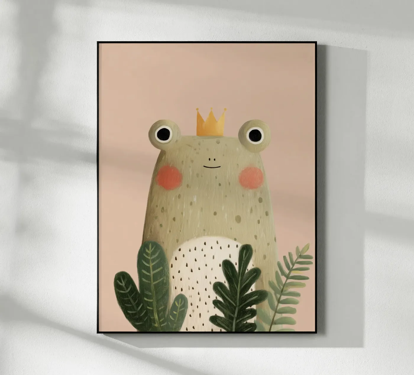 Frog King Acryl-Glas von Lille Verden