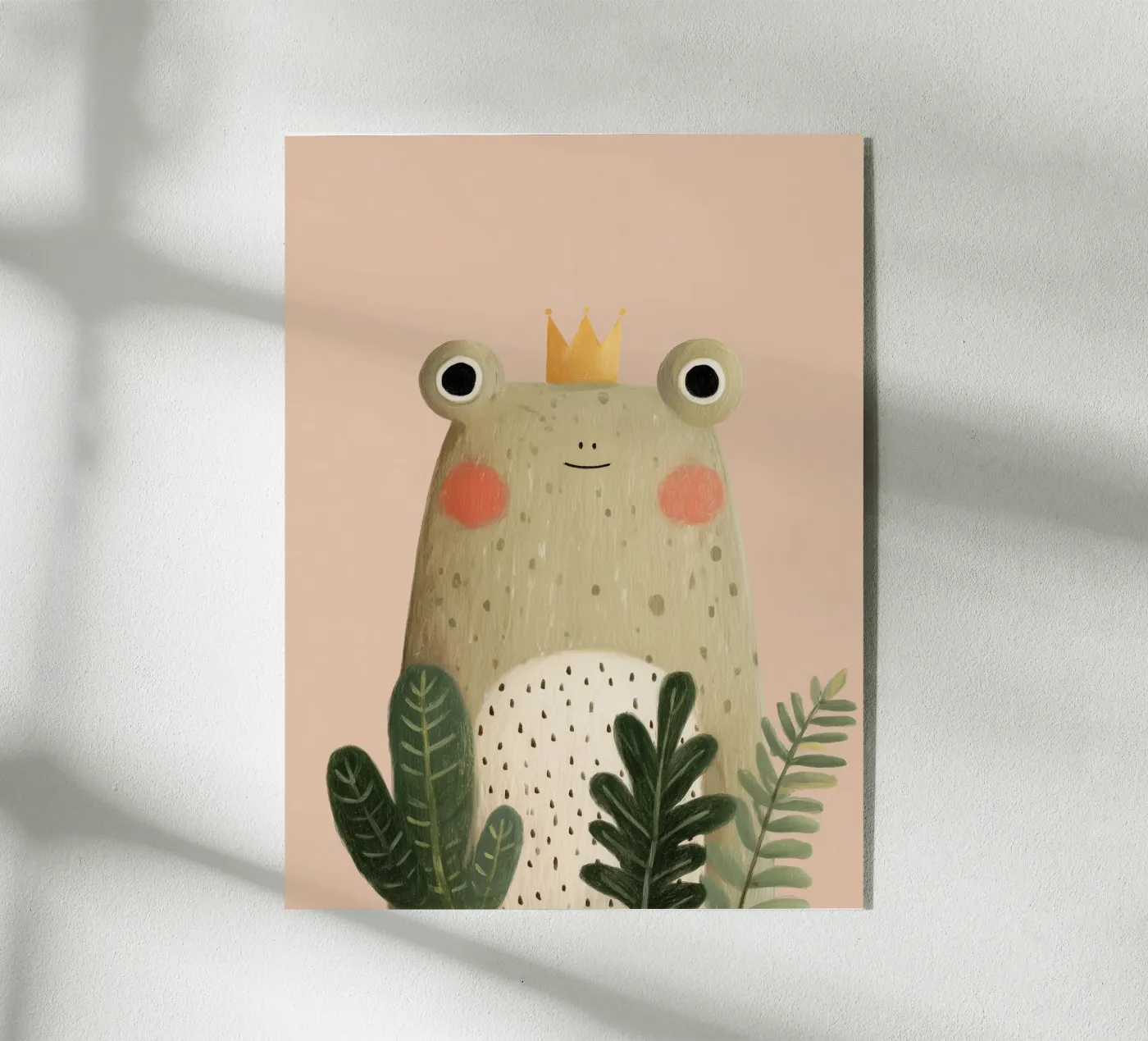 Frog King Acryl-Glas von Lille Verden