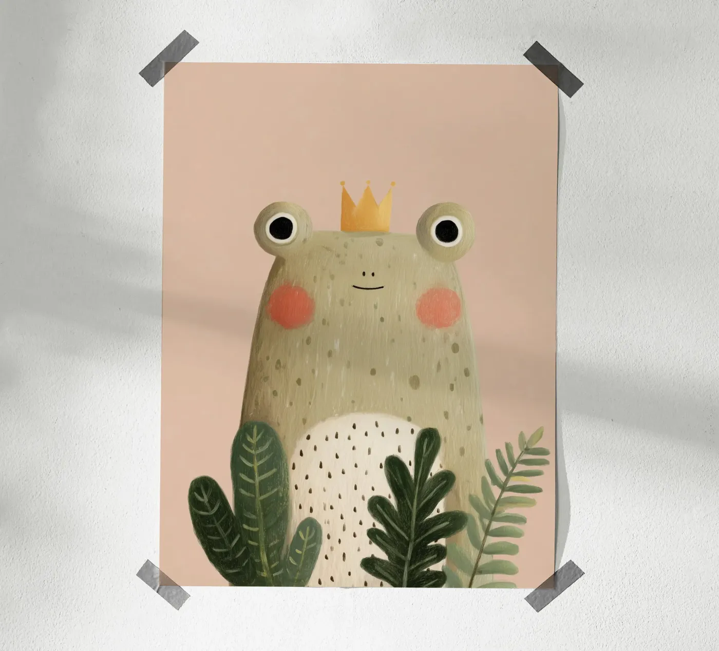 Frog King poster de Lille Verden