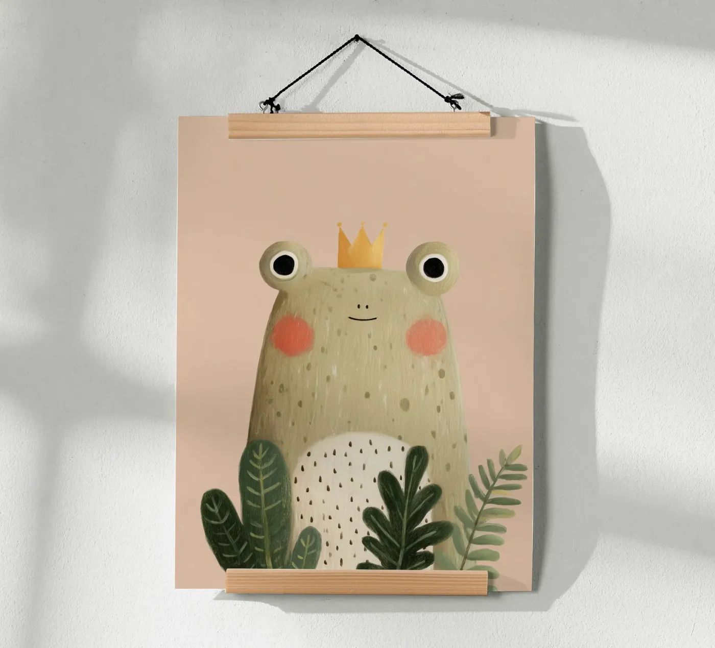 Frog King poster de Lille Verden