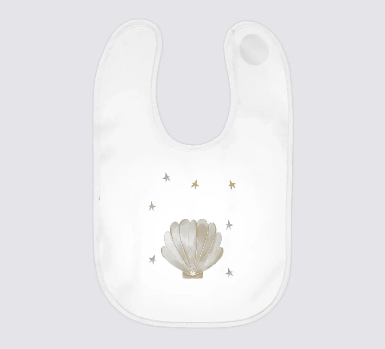 Yellow Seashell bavaglino da Menina Lisboa