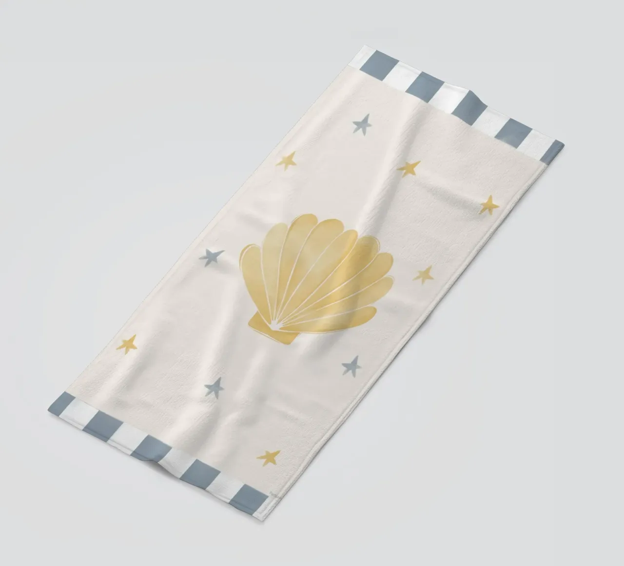 Yellow Seashell telo mare da Menina Lisboa