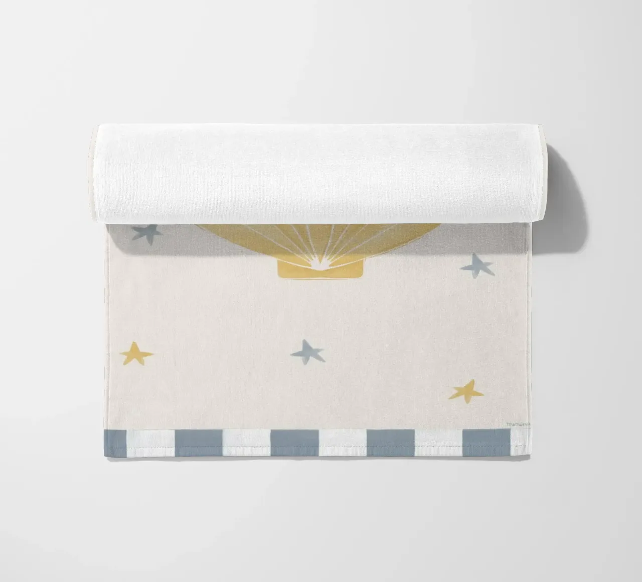 Yellow Seashell telo mare da Menina Lisboa