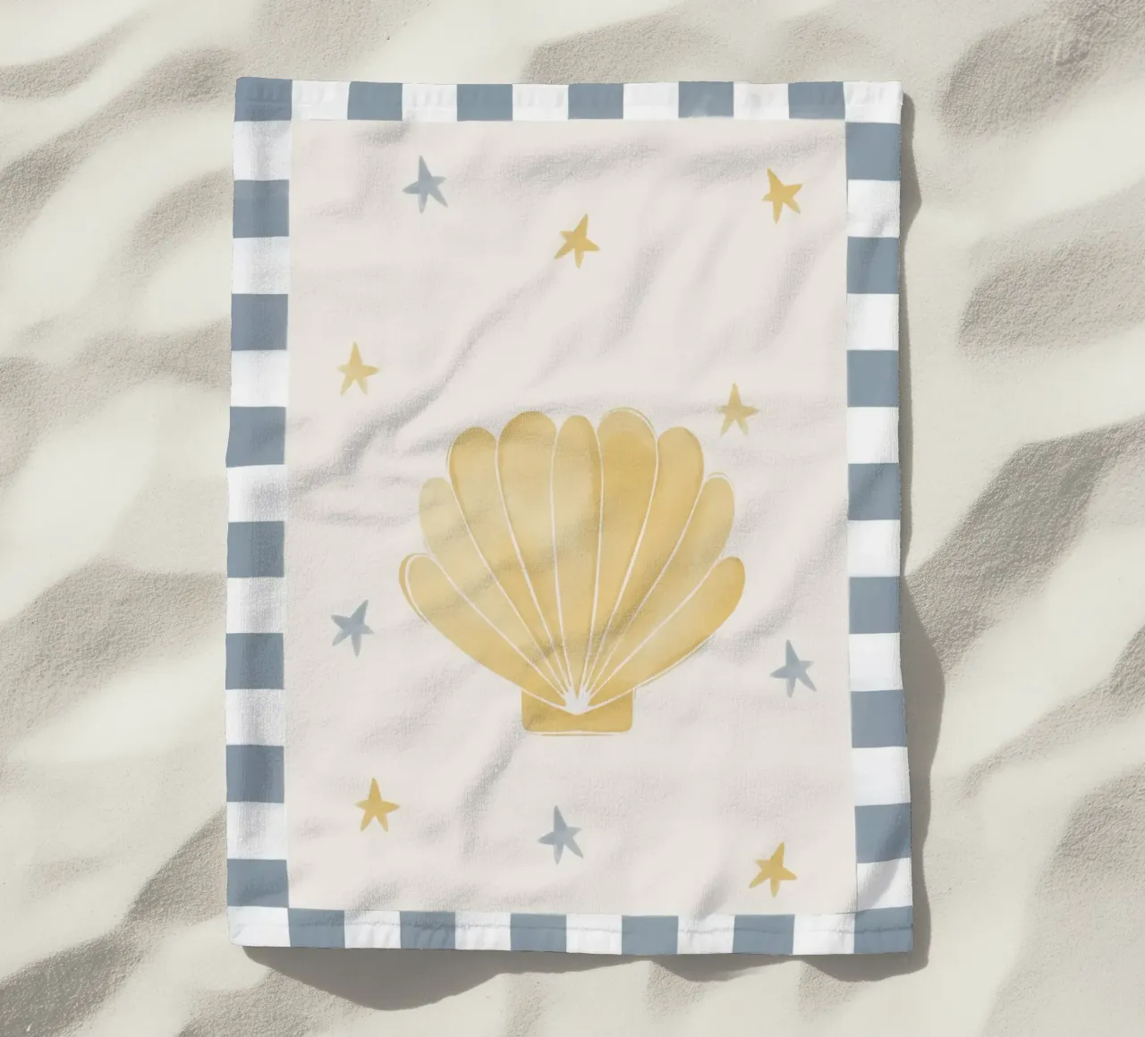 Yellow Seashell telo mare da Menina Lisboa