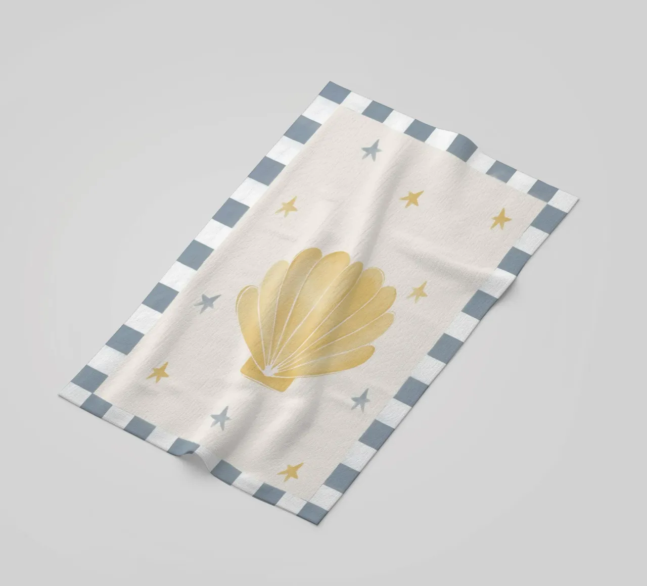 Yellow Seashell telo mare da Menina Lisboa